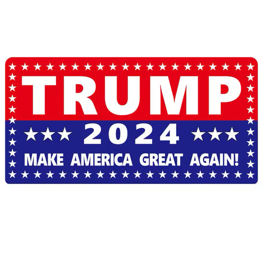 TRUMP 2024 MAGA Bumper Sticker